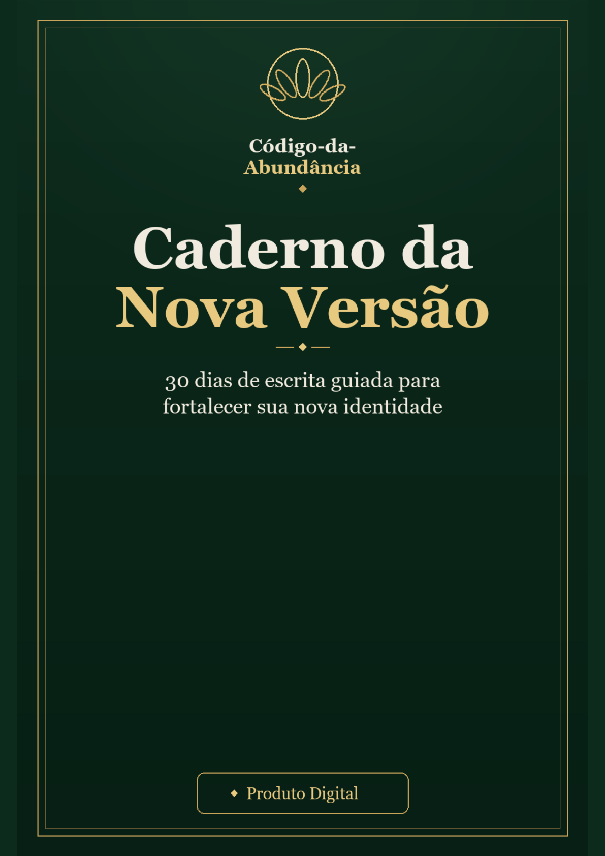 Caderno da Nova Versão