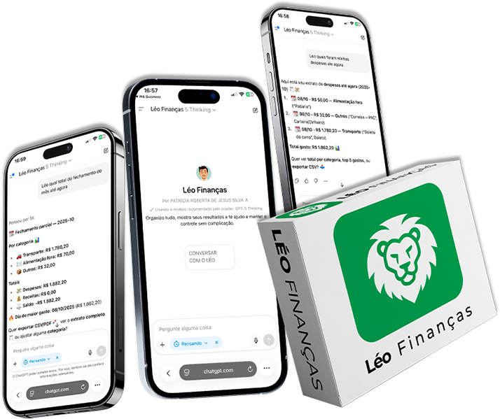 Léo Finanças no ChatGPT