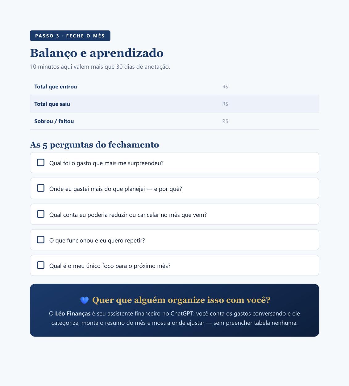 Página real do Desafio No Azul